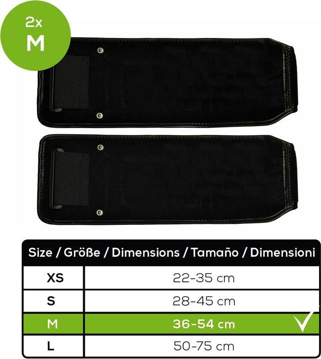 Actual product image Beurer 2 EMS Manschetten Grösse M für homeSTUDIO Muskelstimulationsgerät