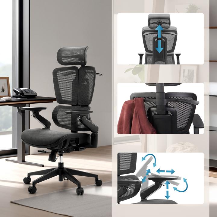 Produktbild Hjh Office Ergo U2 Pro3 (47 - 53 cm)