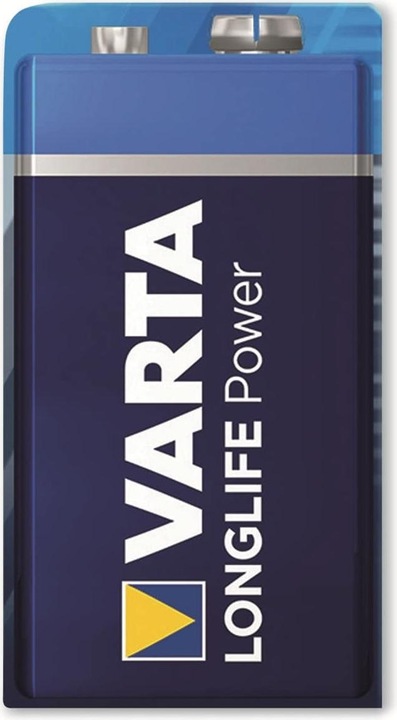 Actual product image Varta Longlife Power (1 pcs., 9V Block, 580 mAh)