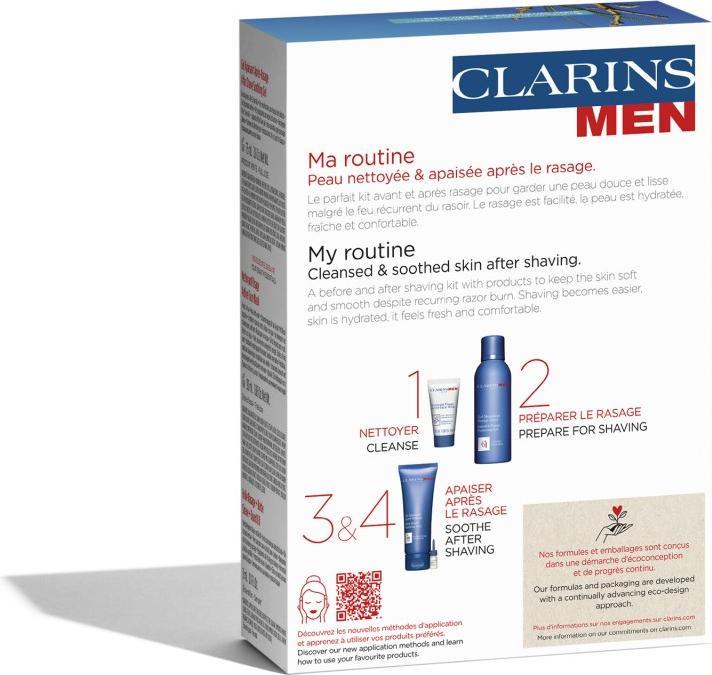 Actual product image Clarins Men - Set men Rasur-essentials (Hair care set)