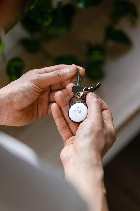 Produktbild Orbitkey Slim Case for AirTag with keyring, black