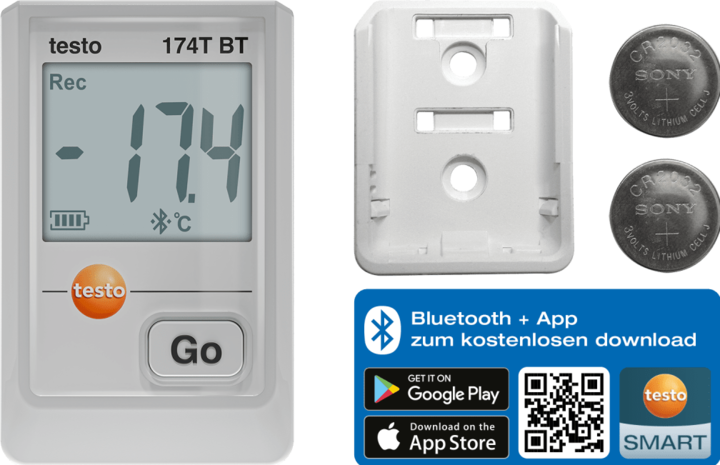 Actual product image Testo Mini data logger 174 T / Bluetooth®