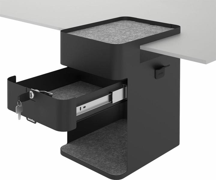 Image du produit Dataflex Bento Desktop Locker 503 Armoire sous la table avec pince de table (45.503), s... (36.10 x 25.40 x 40.70 cm)