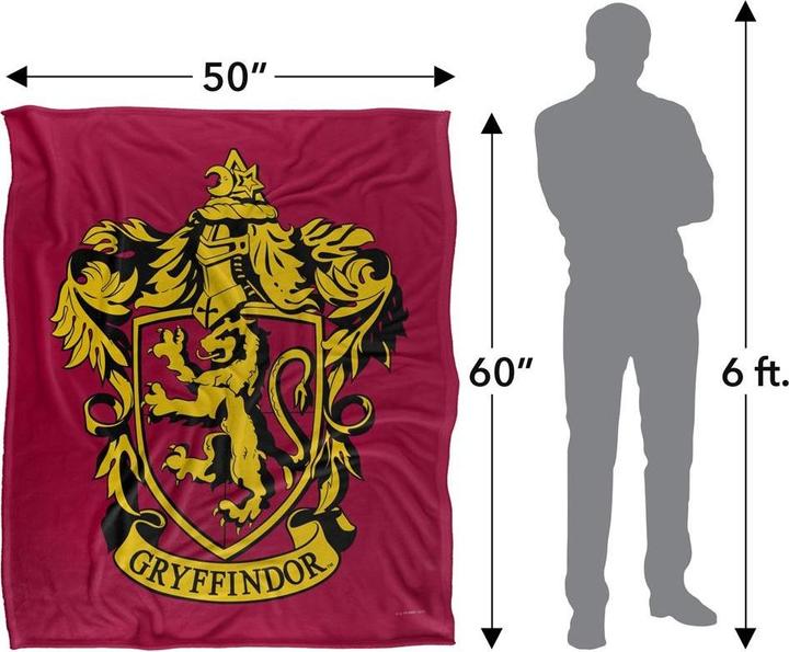 Produktbild Decke Gryffindor Wappen (152 x 127 cm)