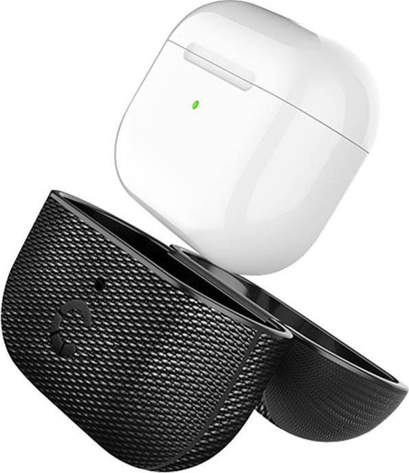 Actual product image Cygnett TekView Slim Case for AirPods Pro - Grey/Black (Headphone bag)