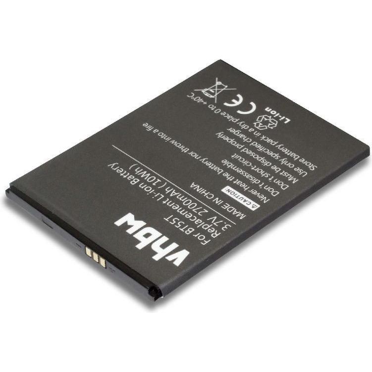 AccuCell Li-Polymer-Akku - 2700mAh (3.7V) für Zopo 9530, ZP998, ZP999 Handy, Smartphone, Telefon wie BT55T (Akku), Mobil...