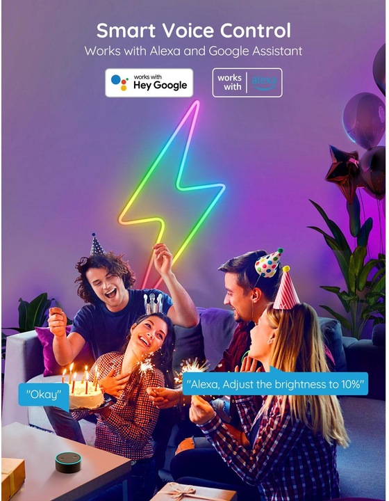 Immagine prodotto Govee Neon (RGBIC, 300 cm, Interno)