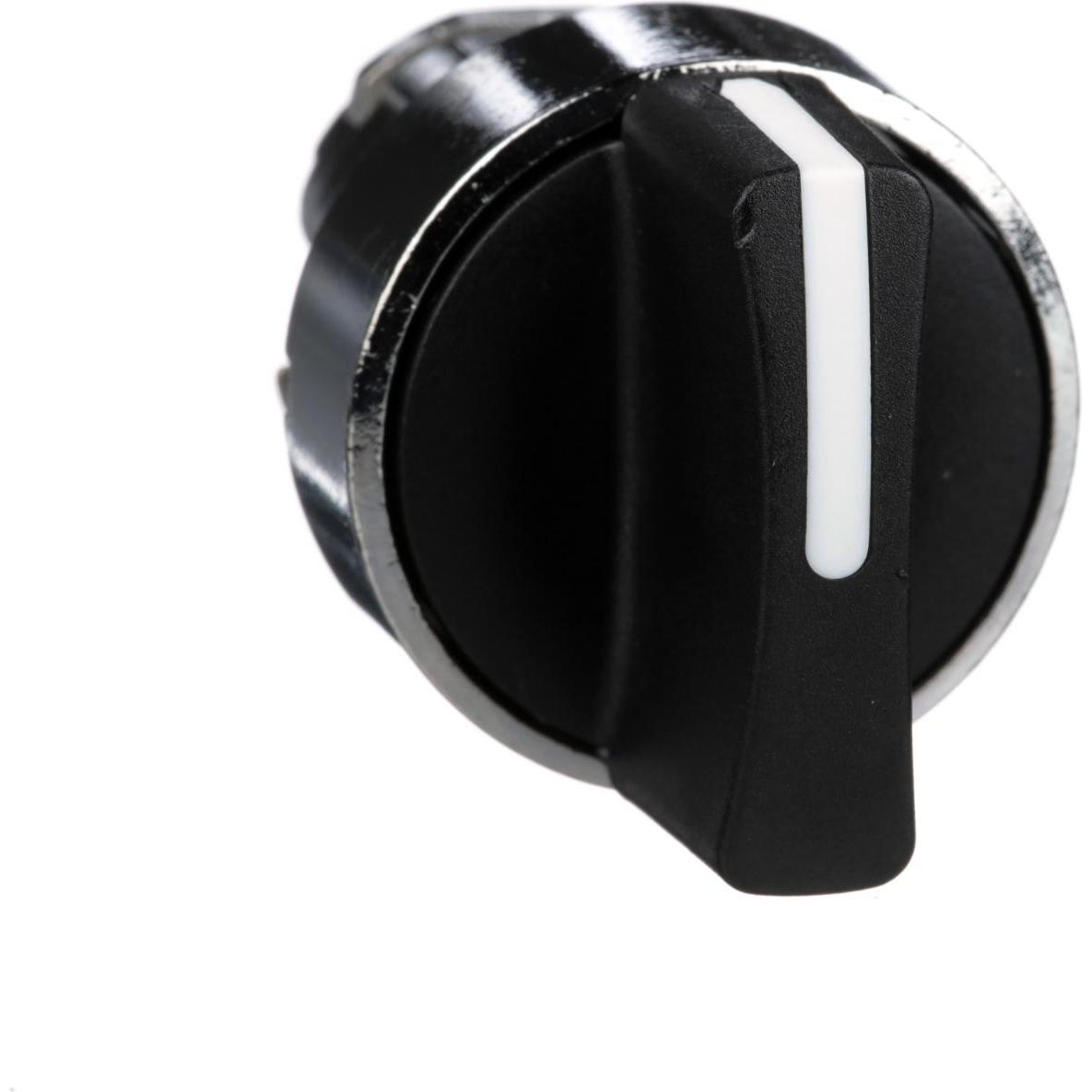 Schneider Electric Kopf für Wahlschalter ZB4-BD3, Taster + Schalter, Schwarz