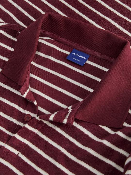Produktbild Jack & Jones Jorgen Towel Striped Polo Ss Ss25 (XL)