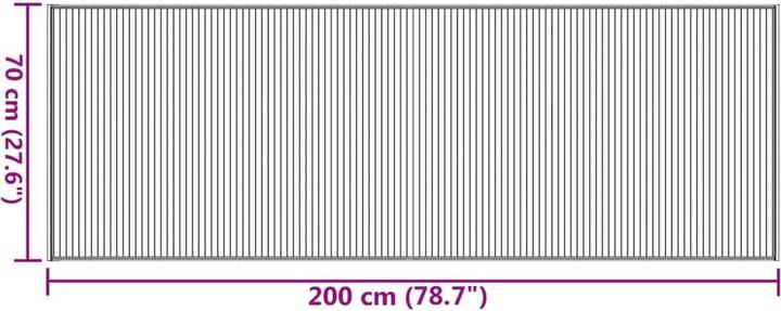 Actual product image VidaXL Kato (70 x 200 cm)