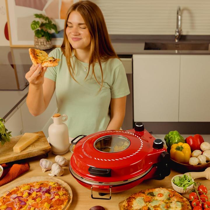 Actual product image Cecotec Pizza Maker Fun PizzaCo Mamma Mia Window