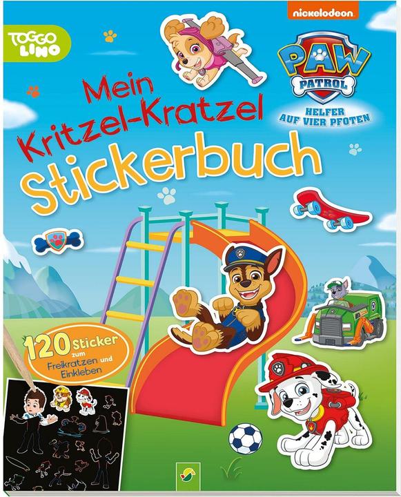Produktbild PAW Patrol Mein Kritzel-Kratzel Stickerbuch