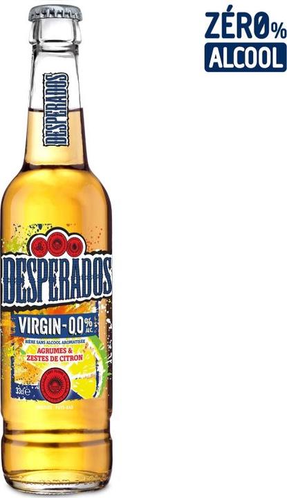 Actual product image Desperados 33 cl Virgin 0.0% 6P EW (6 x 33 cl)