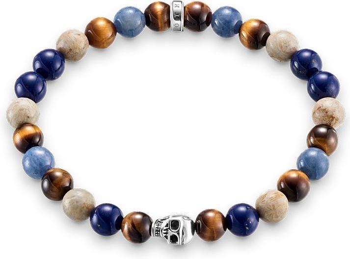 Immagine prodotto Thomas Sabo Bracciale teschio (19 cm, Argento)