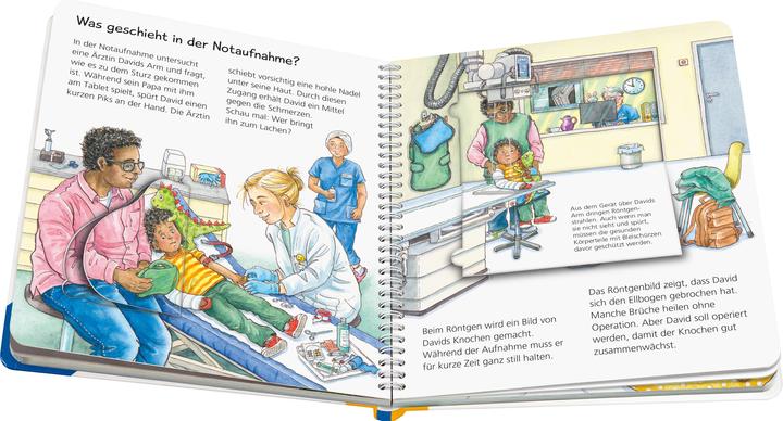 Actual product image Ravensburger Wieso? Weshalb? Warum? junior, Band 75: Im Krankenhaus (German, Carola of Boiler, Marion Kreimeyer-Visse, 2024)