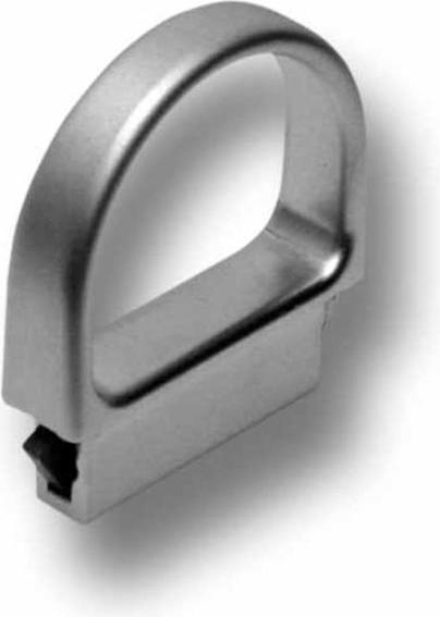 Actual product image Dirak 413-9010.40-00609 - DST Finger Pull Handle OMICRON, Handle height 37,5 mm, 0,6 - 0,9 mm
