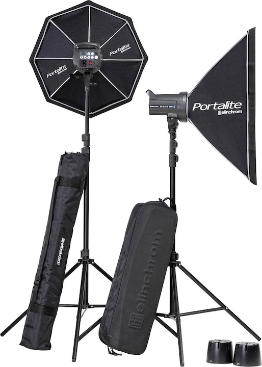 Elinchrom Kit compatto D-Lite RX 4/4 Kit (400 W, Set)