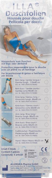 Immagine prodotto Illa Foglio protezione doccia 40x25cm mano (Docce / Bagno)