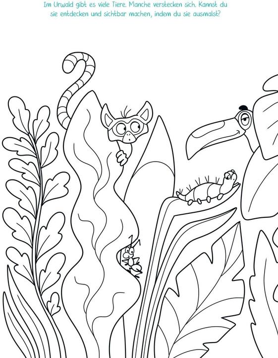 Produktbild Der achtsame Tiger: Mein Malbuch