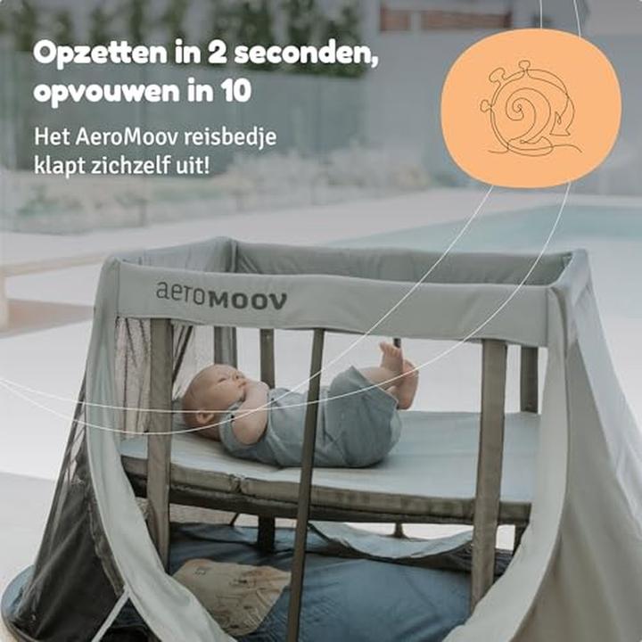 Actual product image AeroMoov instant travel bed (60 x 120 cm)