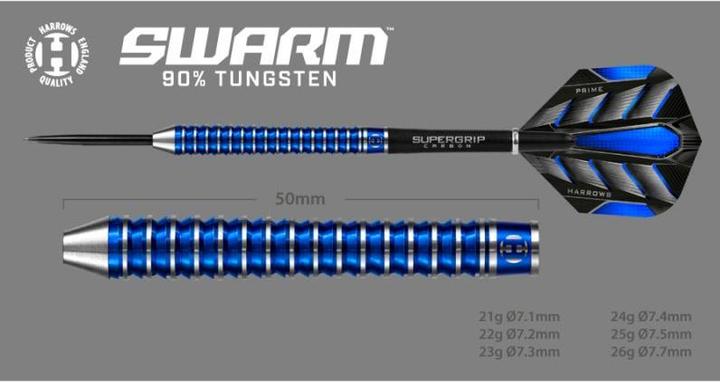 Harrows Swarm 90% Steeltip Darts