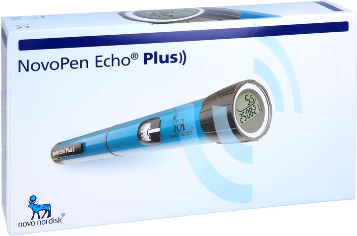 Produktbild Novo Nordisk Novopen Echo Plus Blau, 1 St