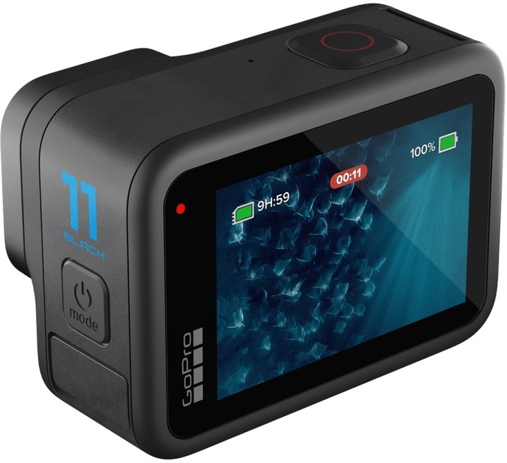 Image du produit GoPro HERO11 Black - Accessoire Hard Bundle (60p, WiFi, Bluetooth)