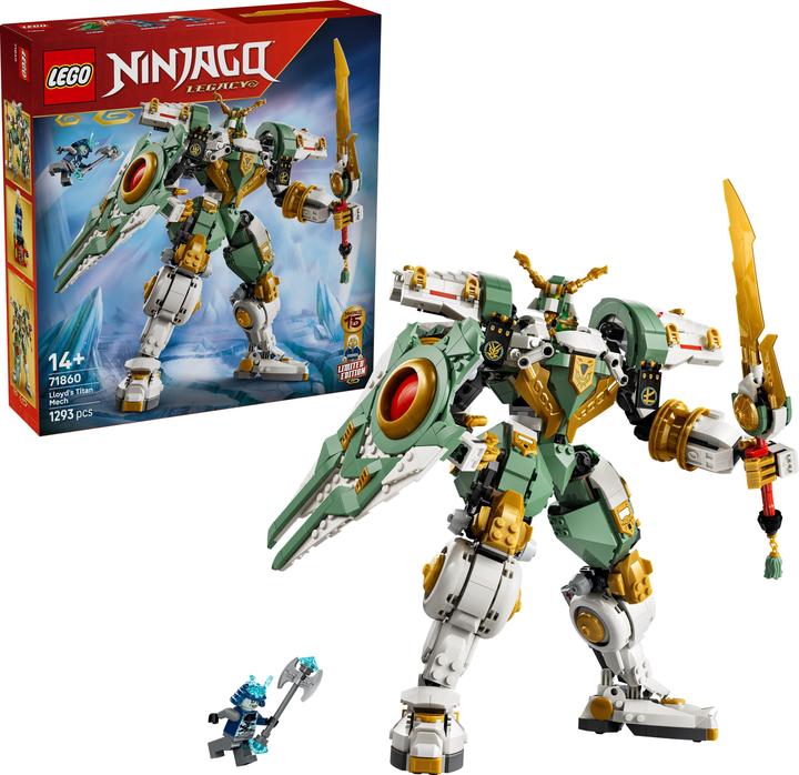 Image du produit LEGO 15e anniversaire : le Mech Titan de Lloyd (71860)