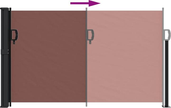 Image du produit vidaXL ausziehbare Seitenmarkise (3 m)