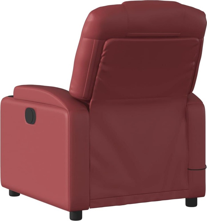 Produktbild VidaXL Massagesessel Weinrot Kunstleder,Farbe: Weinrot,Material
