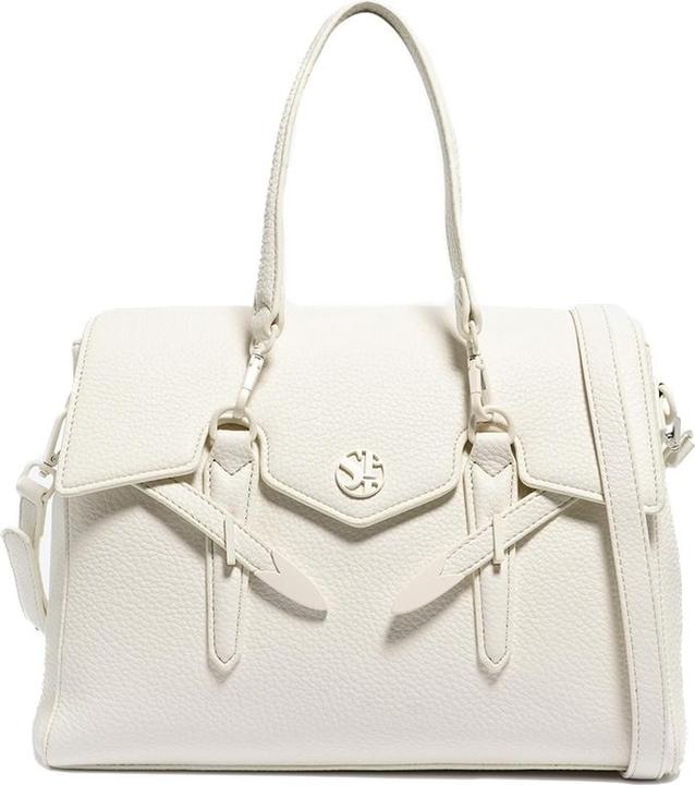 Actual product image Secret Pon Pon Handtasche Damen - Modell Elysia Pro - 100% Polyurethan - 31.5 X 22.5 X 14.5 Cm