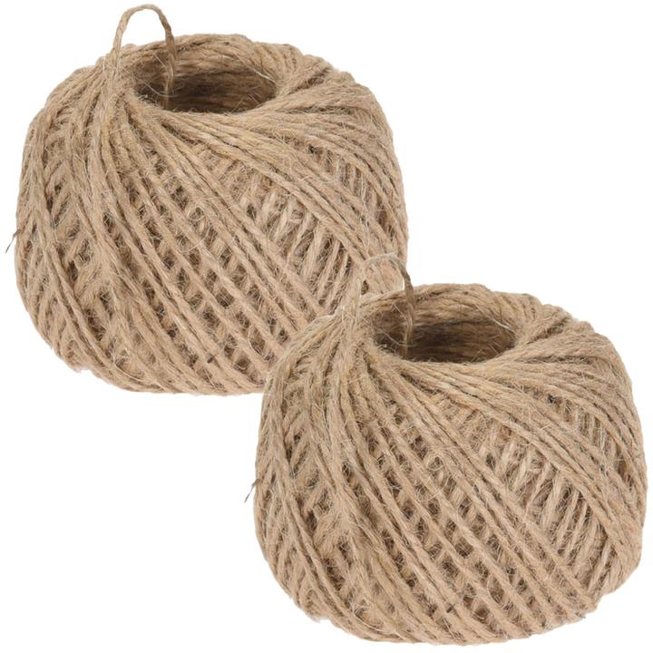 Image du produit Natura Punto Lot de 2 ficelles pour bricoler et fixer, ficelle décorative