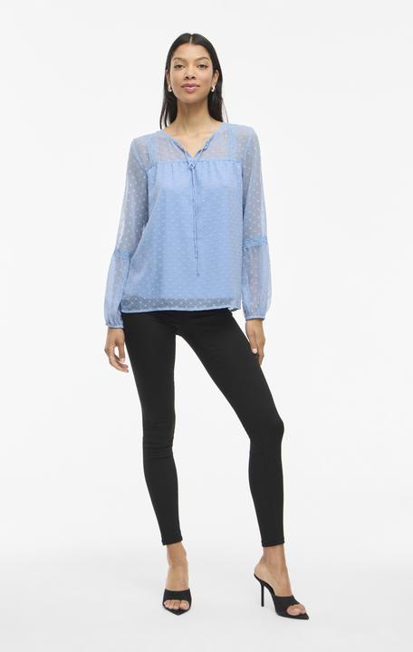 Produktbild Vila Detailreiche Langarmbluse (40)