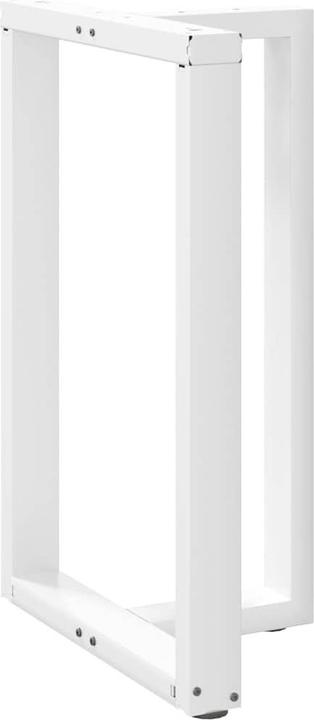 Actual product image VidaXL Bar table legs T-shape 2 pcs. White 60x35x(91-92) cm steel table leg