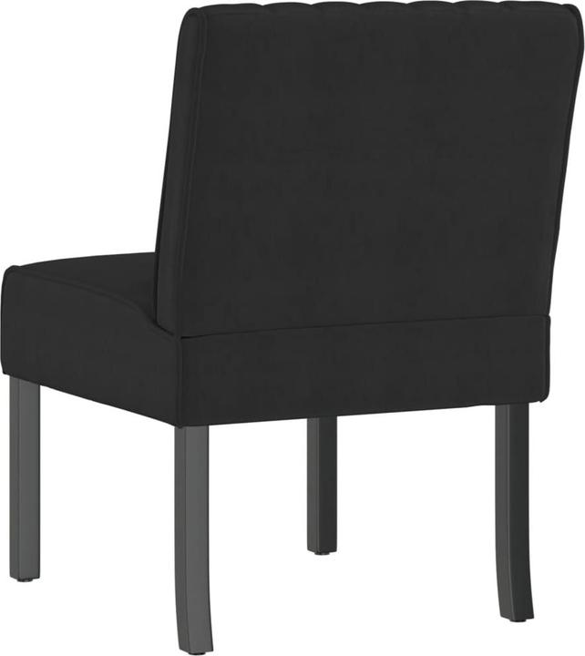 Immagine prodotto vidaXL Polsterstuhl Schwarz Samt