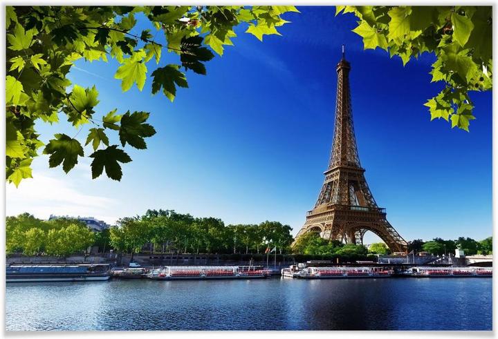 Actual product image Trenddeko Summer in Paris (75 x 50 cm)