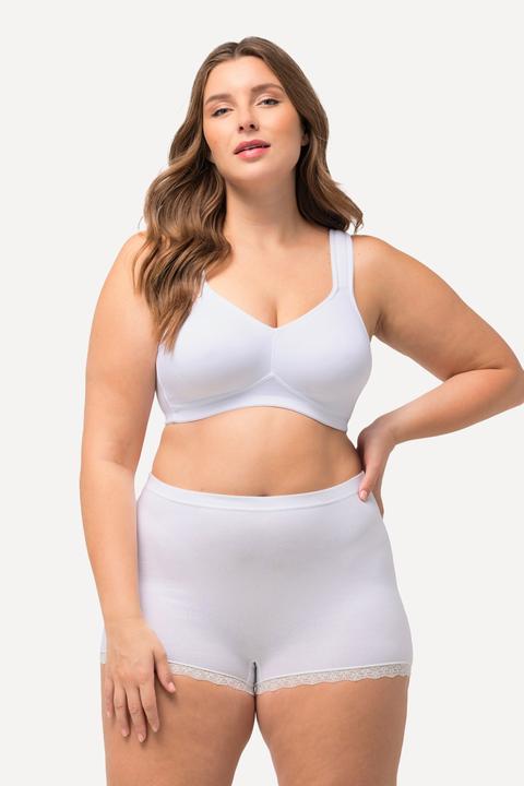 Produktbild Ulla Popken Pantys, 3er-Pack, Spitze, Punkte (46, 48)