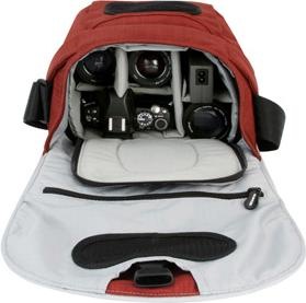 Produktbild Crumpler New Delhi 230, Schultertasche, Rot/Silber (Kamera Schultertasche)
