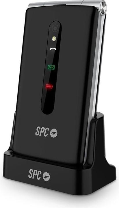 Produktbild SPC Klapphandy für Senioren mit grossen Tasten, SOS-Knopf und Ladestation