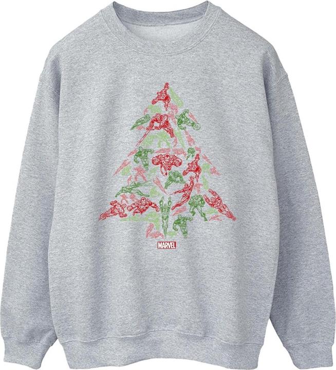 Immagine prodotto Avengers Christmas Tree Felpa Uomo (M)