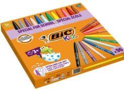 Produktbild Bic KIDS Fasermaler Visacolor XL, 96er Klassenpackung (Mehrfarbig, 96 x)