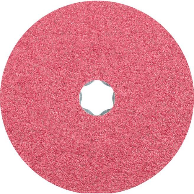 Thumbnail - Pferd, Schleifmittel, Fiberscheibe COMBICLICK CO Ø 125 mm Körnung 36 Stahl, Guss, Aluminium Keramikkorn (36)