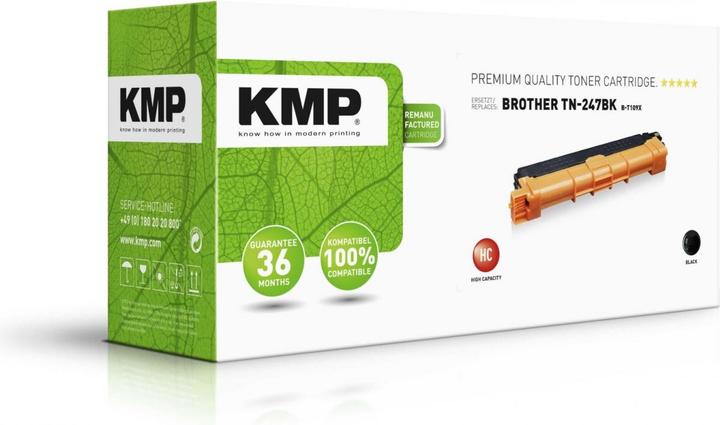 Actual product image KMP Toner replaces TN247BK (FC)