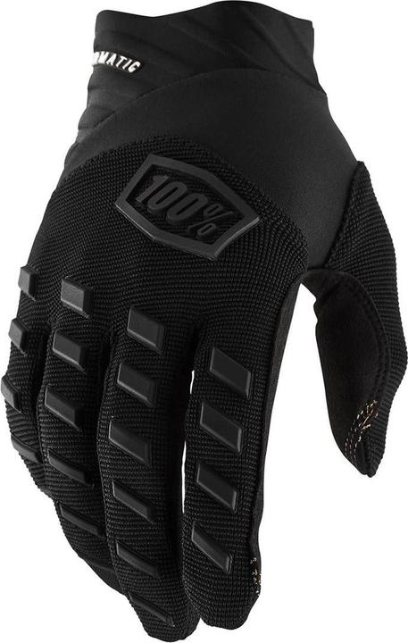 100% Airmatic Handschuhe schwarz-charcoal M (M)