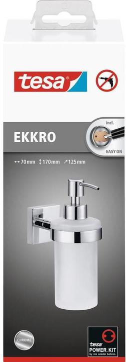 Produktbild tesa EKKRO Seifenspender inkl. Klebelösung ohne Bohren