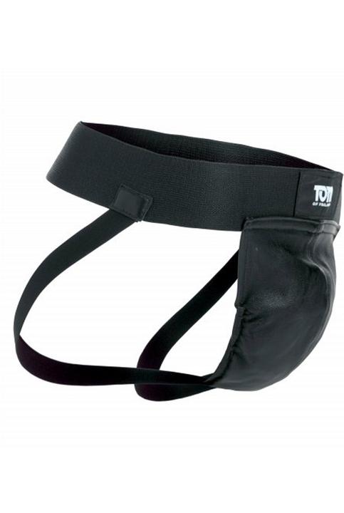 Actual product image Tom of Finland Leather Jockstrap (M, L)