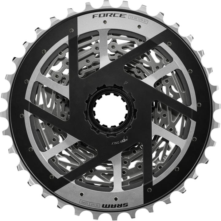 Actual product image Sram MY26 Cassette XG-1270 Force AXS 12SP (12-speed, 10-36)