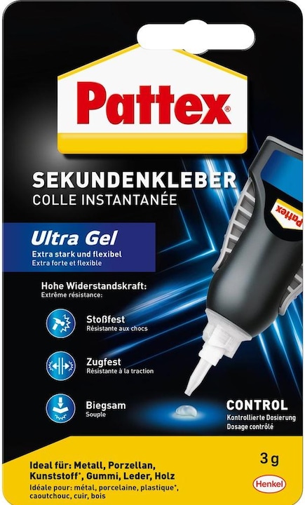 Image du produit Pattex Ultragel Matic (3 g)