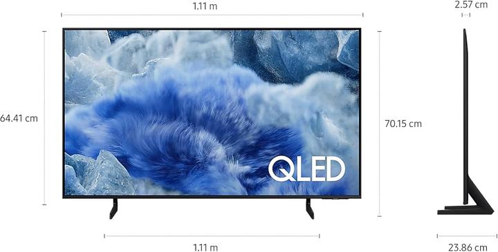 Actual product image Samsung TV TV QLED 50in QE50Q8FAAUXXH (50", Q8F, QLED, 4K, 2025, EU)
