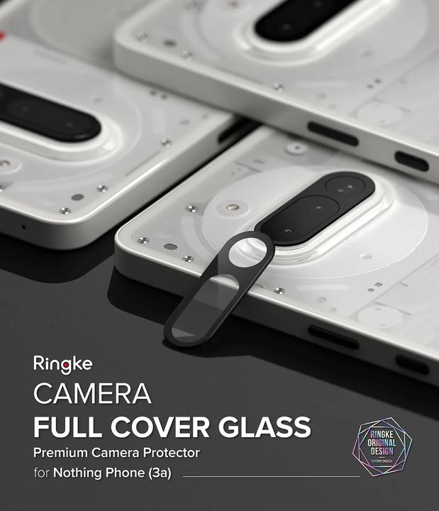 Actual product image Ringke - Camera Full Cover Glass (2 pack) - Nothing Phone (3a) - Clear (2 pcs., Nothing Phone (3a))